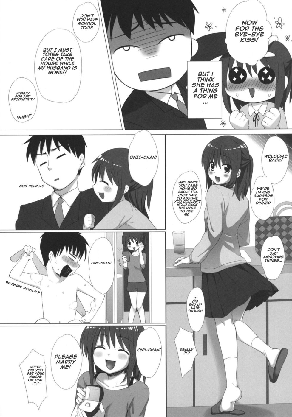 Hentai Manga Comic-Onii-chan, kozukuri shiyou?-Read-4